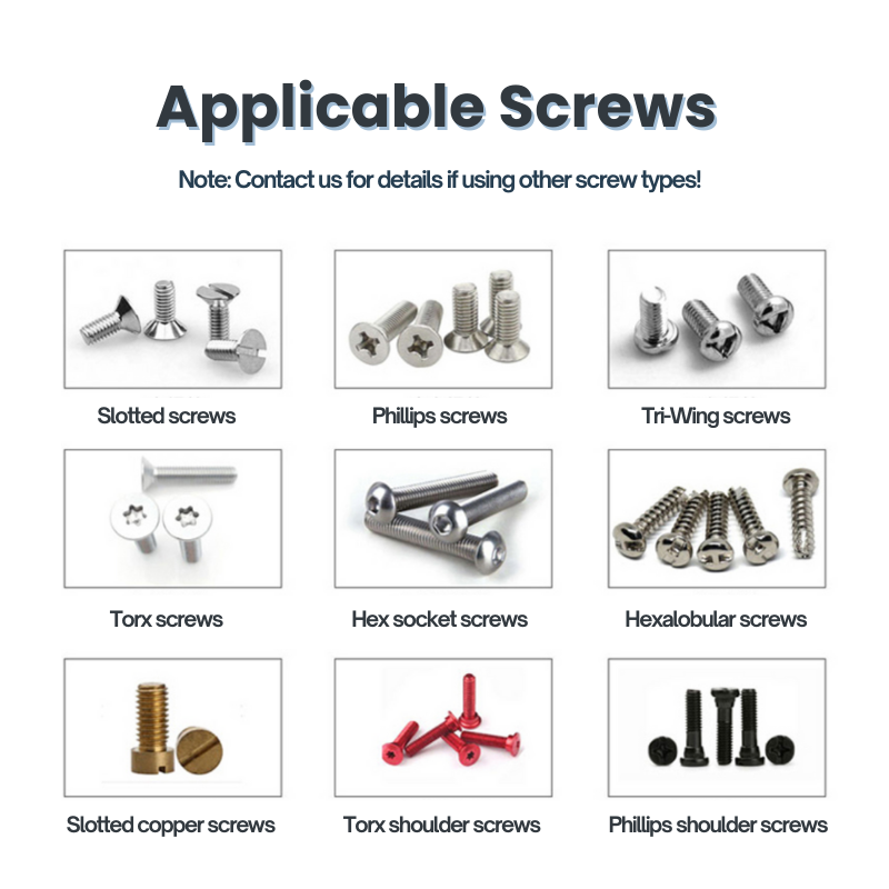 industrial Screwdriver Machine for applicable screws