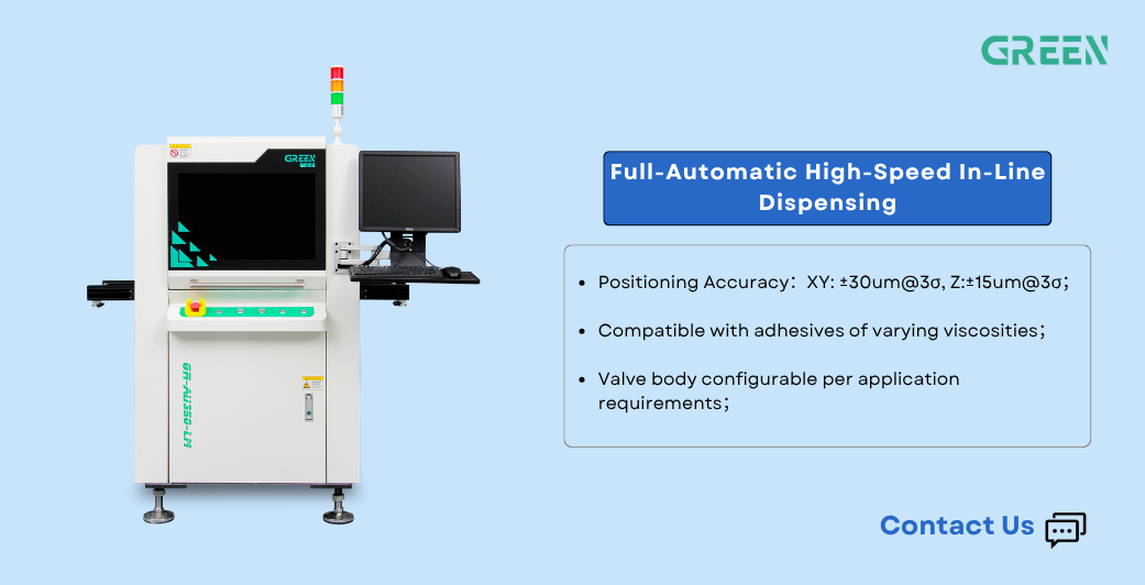 Full-Automatic High-Speed In-Line Dispensing